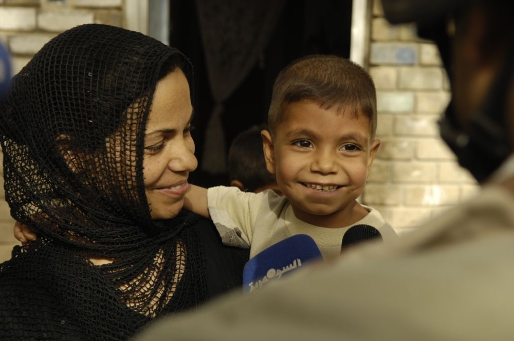 Soldiers Help Young Boy Get Surgery