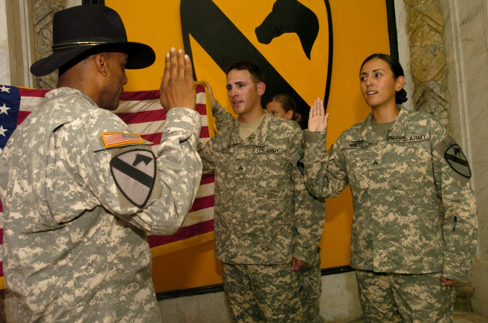'Power Couple' Chooses to Stay Army Again