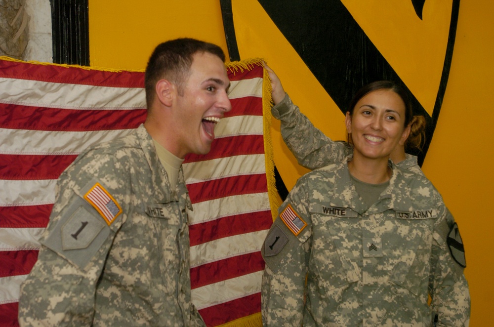 'Power Couple' Chooses to Stay Army Again