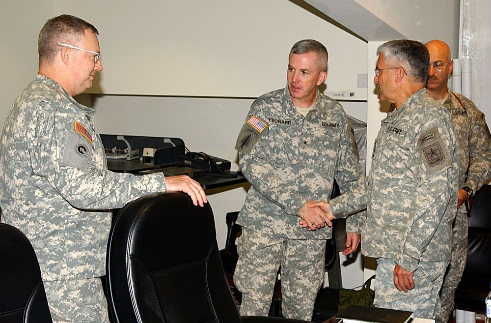 Army Chief of Staff Arrives at Camp Arifjan