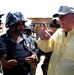 Retired General Visits Cavalry Troopers