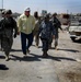 Retired General Visits Cavalry Troopers