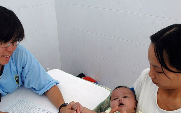 Medical civil-action project in Vietnam