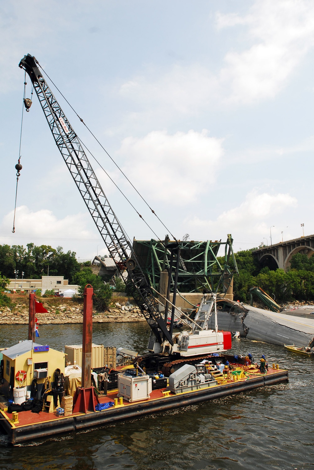 Navy at I-35 Bridge Collapse