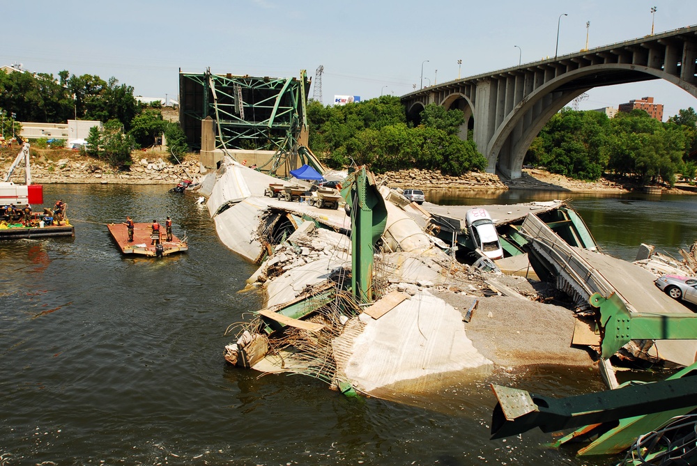 Navy at I-35 Bridge Collapse