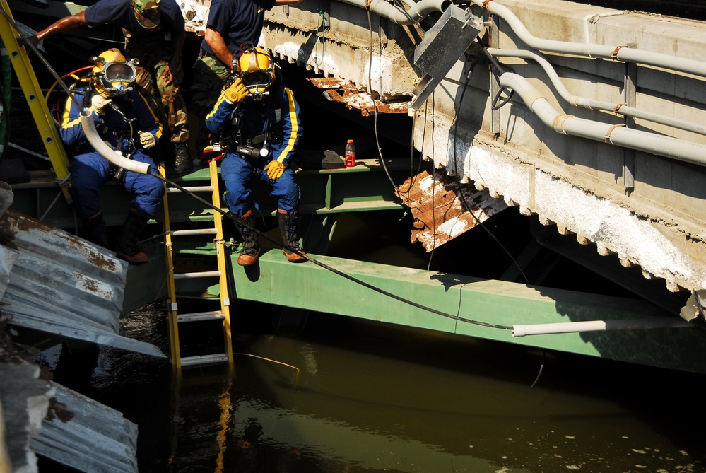I-35 Bridge Cleanup