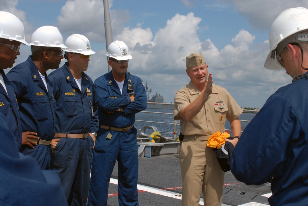 Visit to the Naval Station Mayport