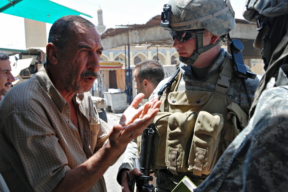 Iraqi, U.S. Forces in Adhamiyah Try to Build on Momentum of Residents