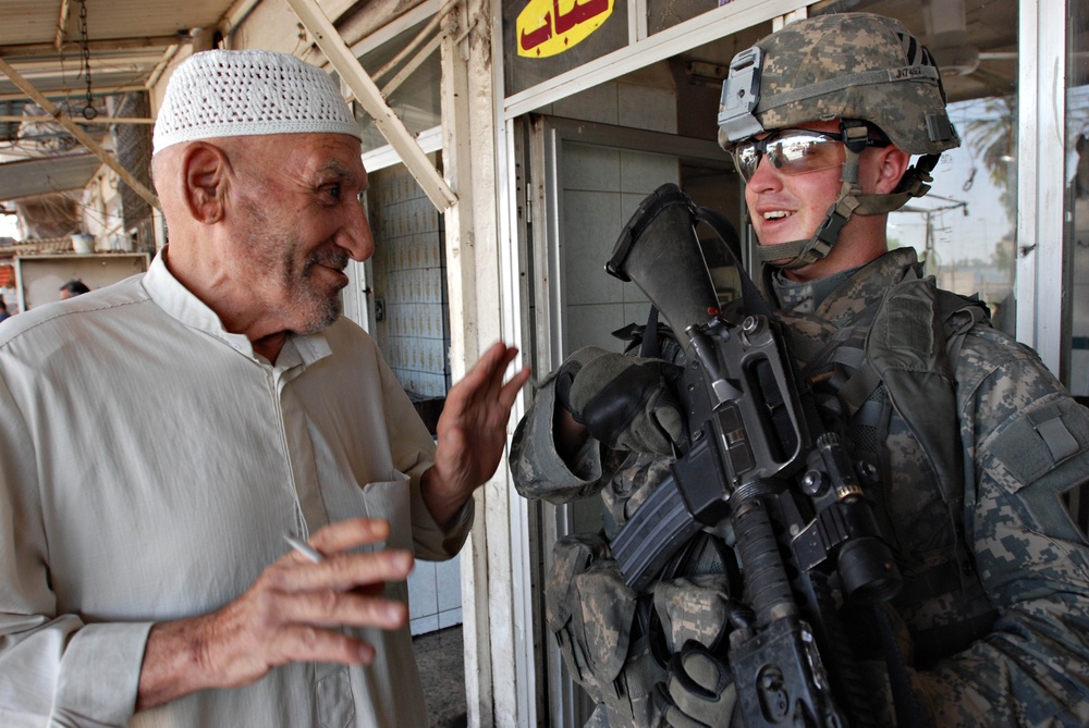 Iraqi, U.S. Forces in Adhamiyah Try to Build on Momentum of Residents