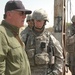 Retired Gen. Keane Visits Doura