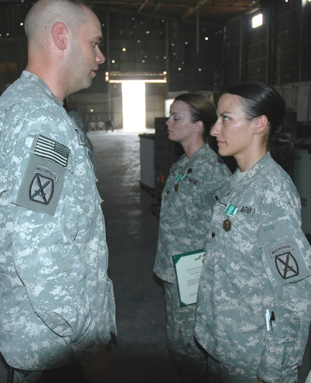 Provider Soldiers Receive Hard-earned Awards