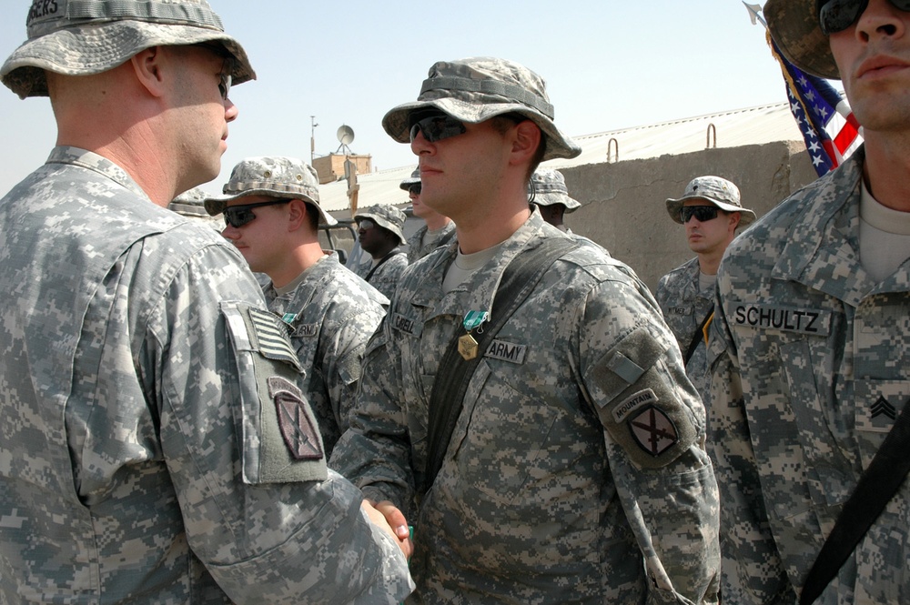 Provider Soldiers Receive Hard-earned Awards