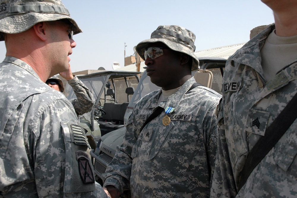 Provider Soldiers Receive Hard-earned Awards