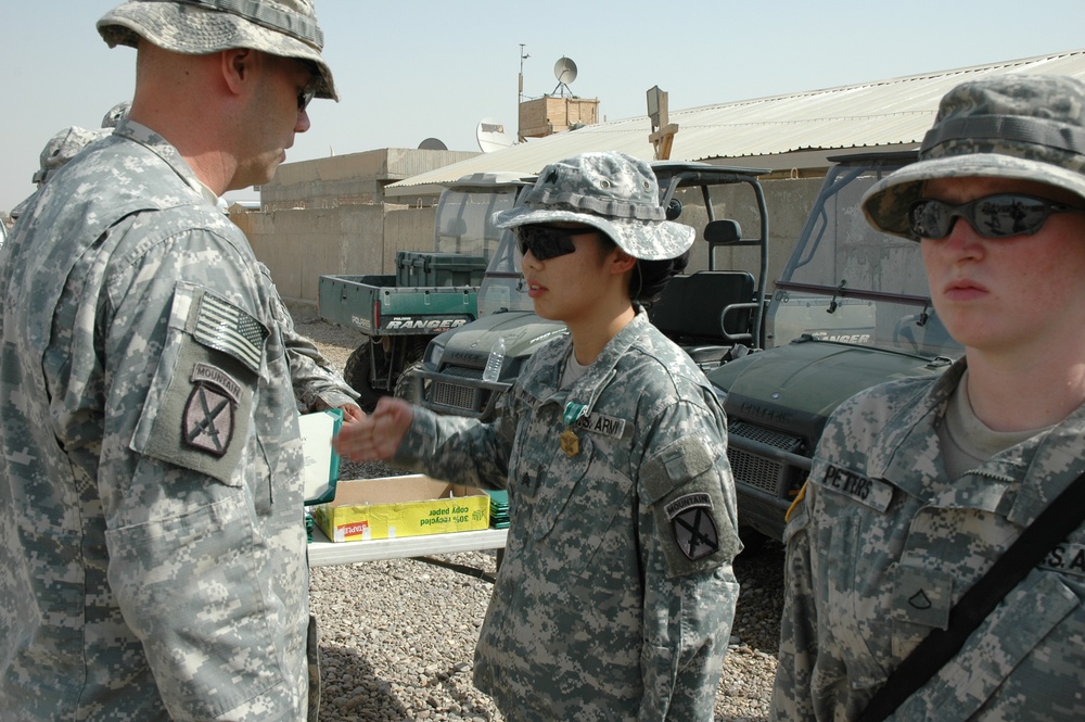 Provider Soldiers Receive Hard-earned Awards