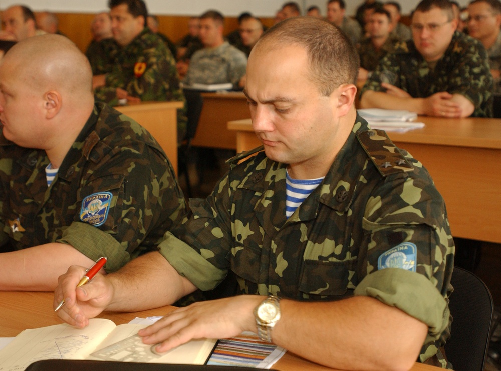 Kiev, Ukraine -- Rapid Trident 2007