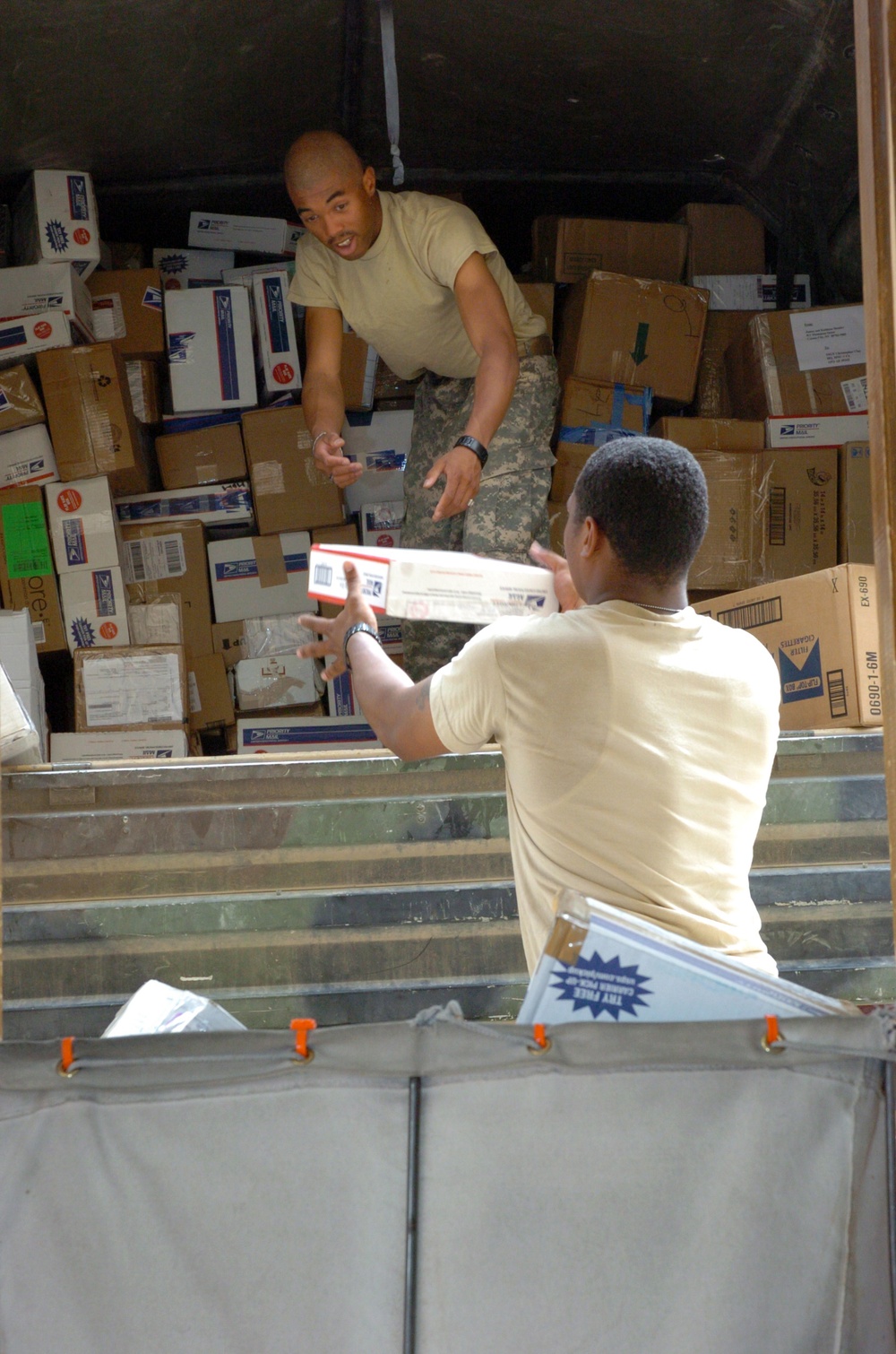 Mailroom Soldiers Sort Their Way Through Deployment