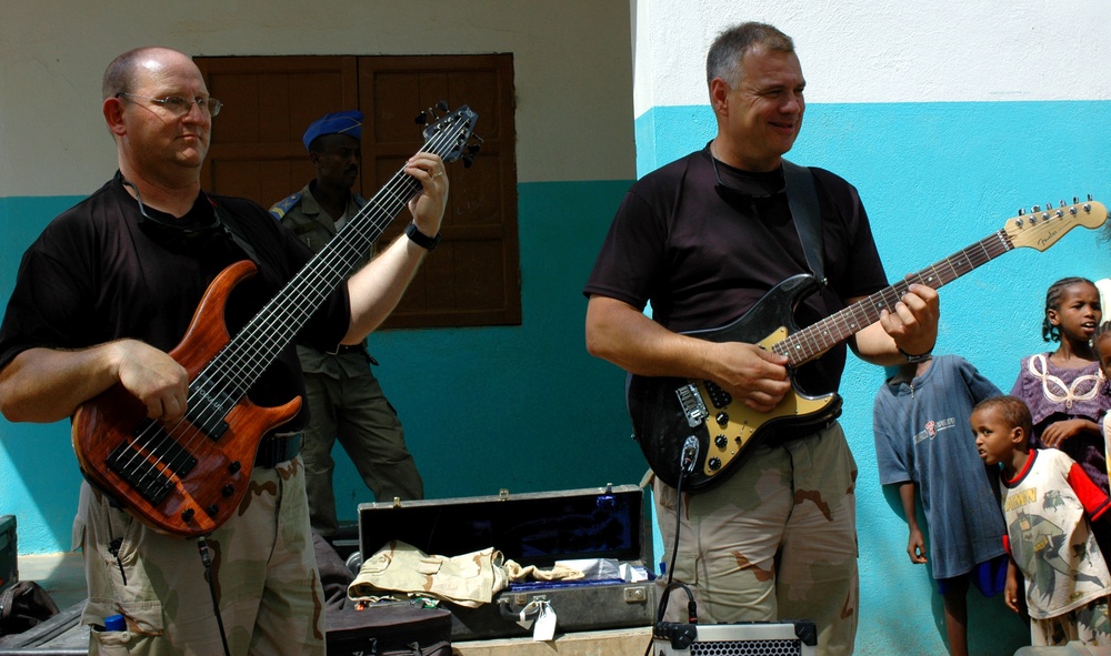 Rock band reaches out to Djiboutian villages