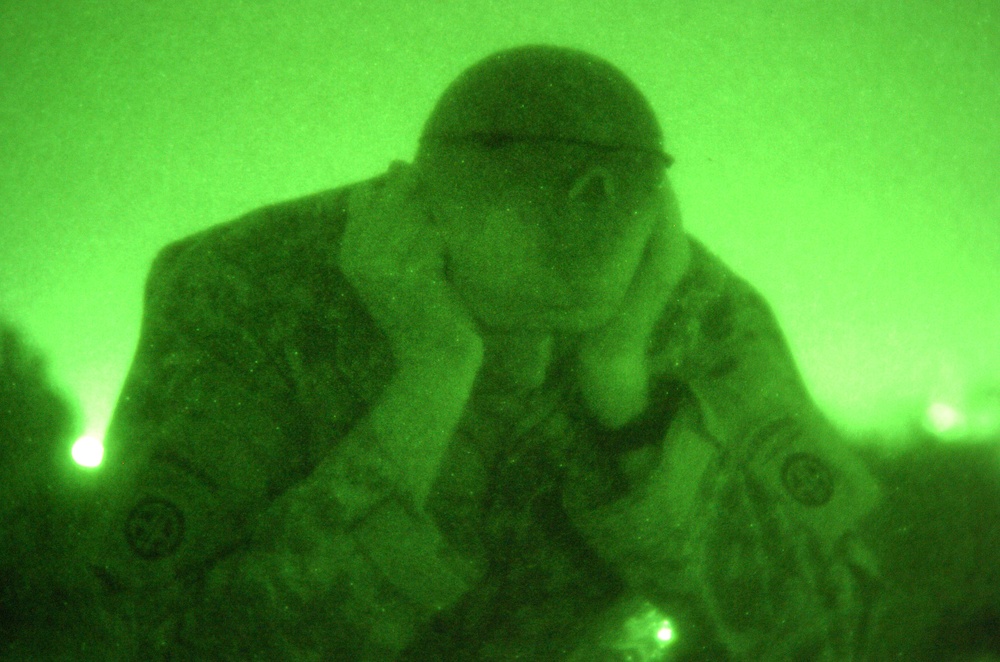 Operation Lightning Hammer Soldiers Work Through Sunrise