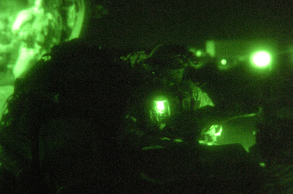 Operation Lightning Hammer Soldiers Work Through Sunrise