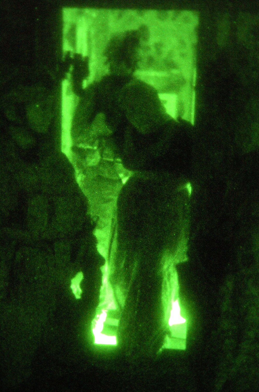 Operation Lightning Hammer Soldiers Work Through Sunrise