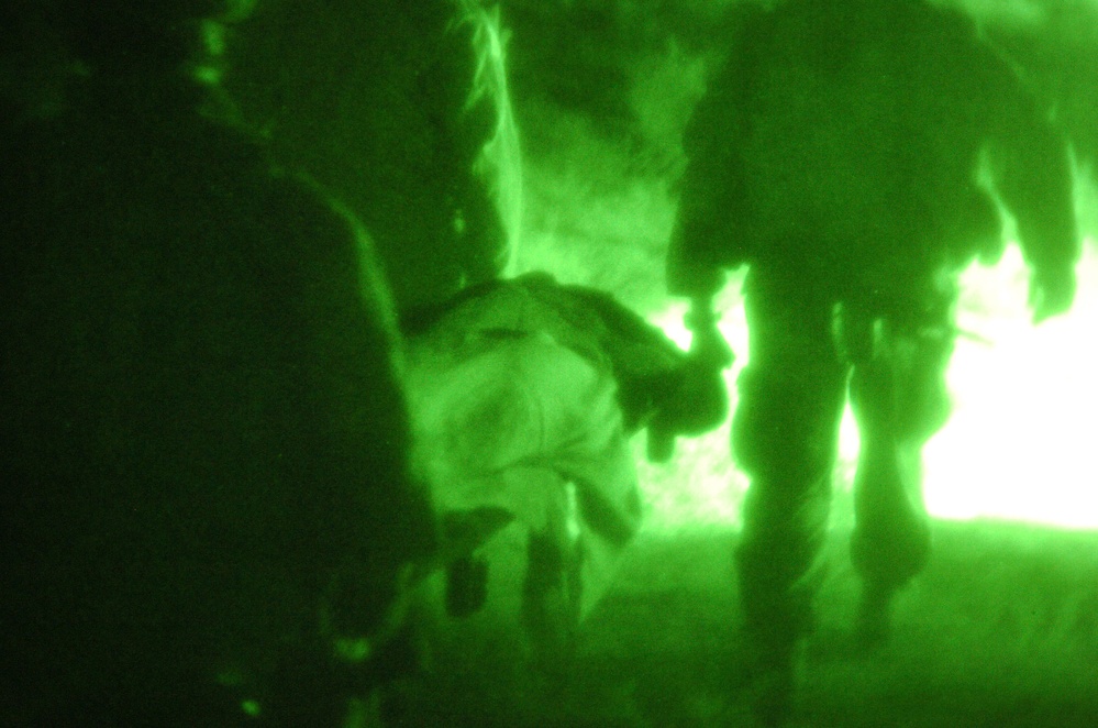 Operation Lightning Hammer Soldiers Work Through Sunrise