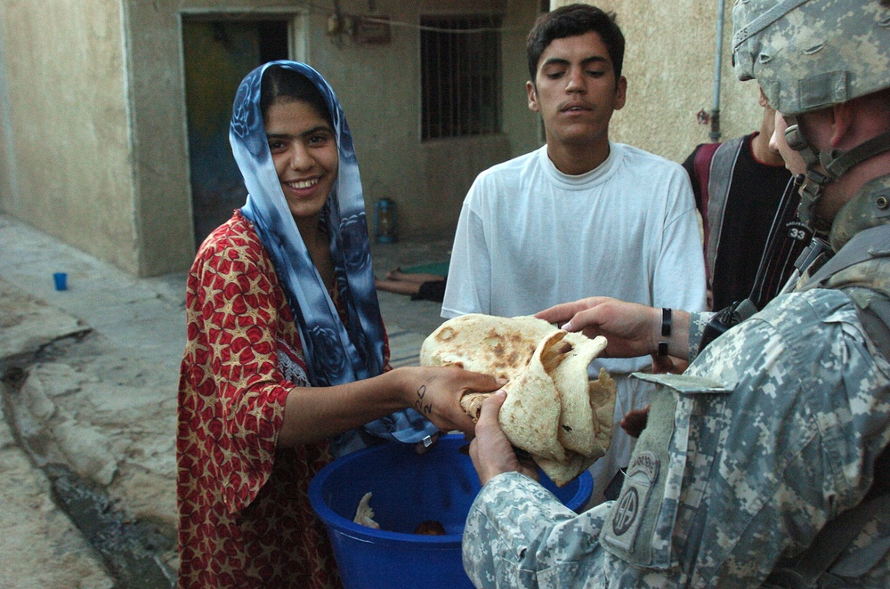 Operation Lightning Hammer Soldiers Work Through Sunrise