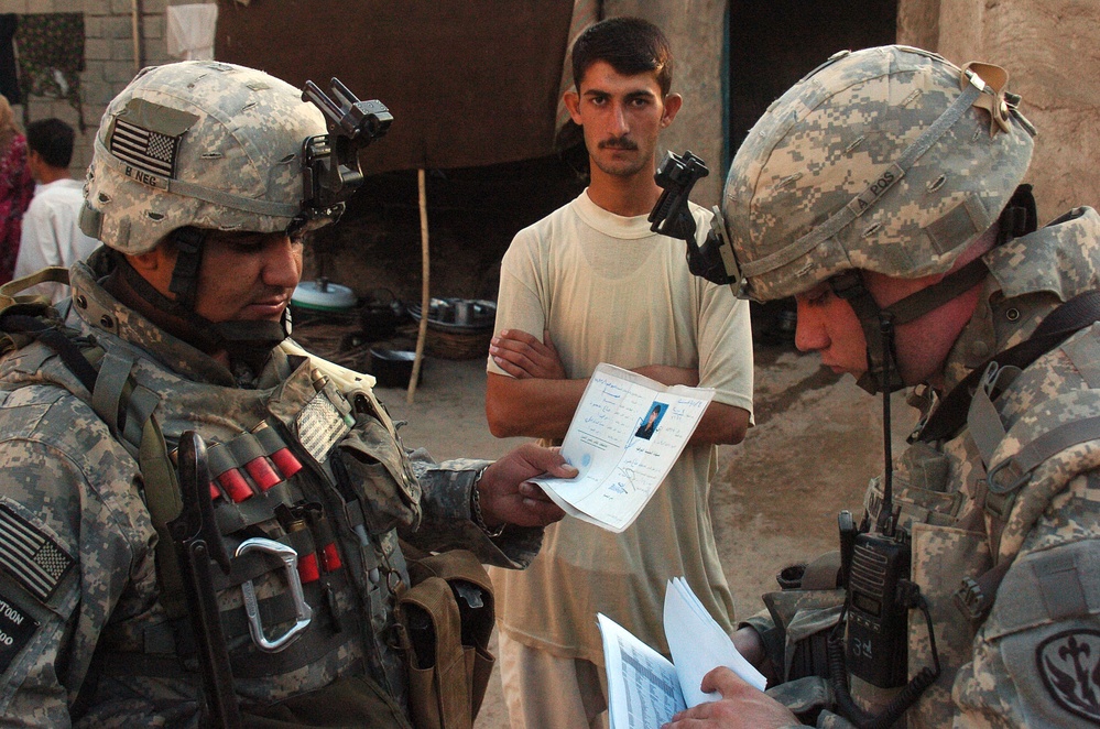 Operation Lightning Hammer Soldiers Work Through Sunrise