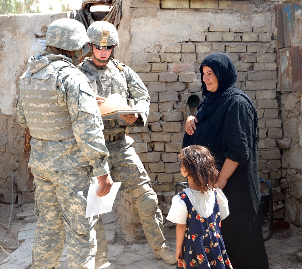 1-8 Cavalry Conducts Humanitarian Aid Mission