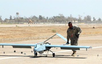 Shadow UAV supports 24 hour operations