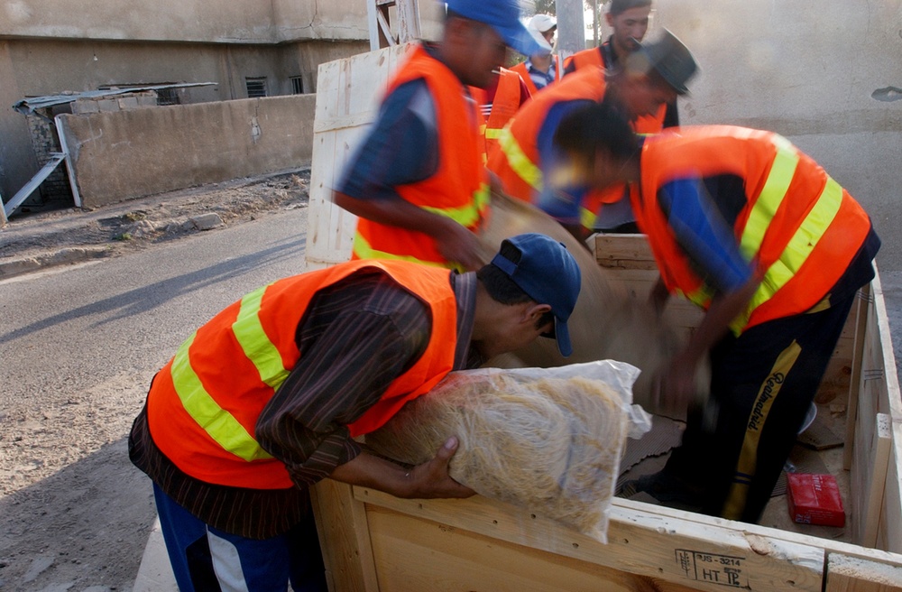 149th Infantry Regiment Delivers Food, Supplies to Locals in Need