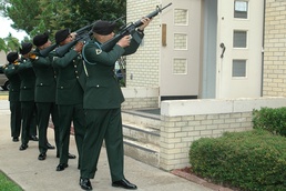 First Team Troopers Honor Fallen Comrades