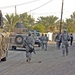 543rd Military Police Company Performs Dismounted Patrol