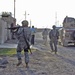 543rd Military Police Company Performs Dismounted Patrol