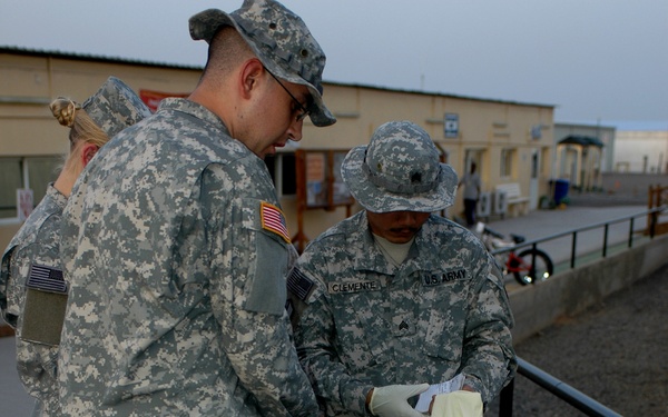 Camp Lemonier Stages Crime Scene to Educate Service Members