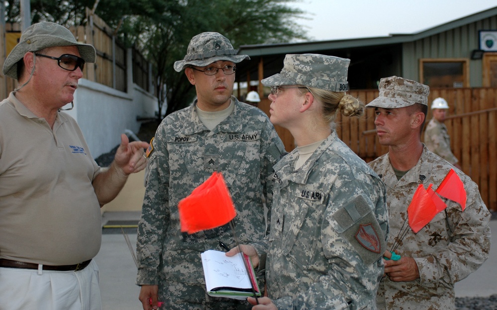 Camp Lemonier stages crime scene to educate service members