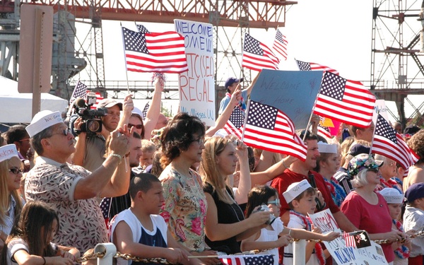 USS Hawes Homecoming