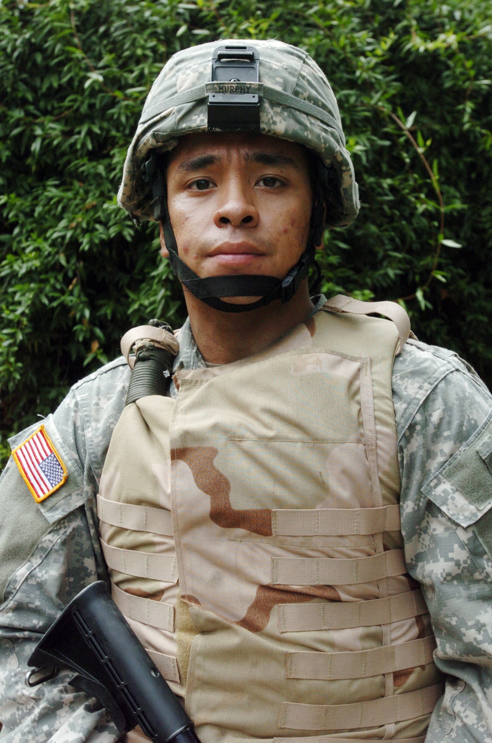 2007 Soldier of the Year Competitor - Pfc. Murphy