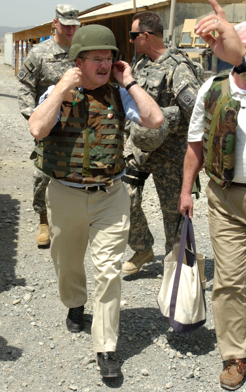 Congressional delegation visits Afghanistan