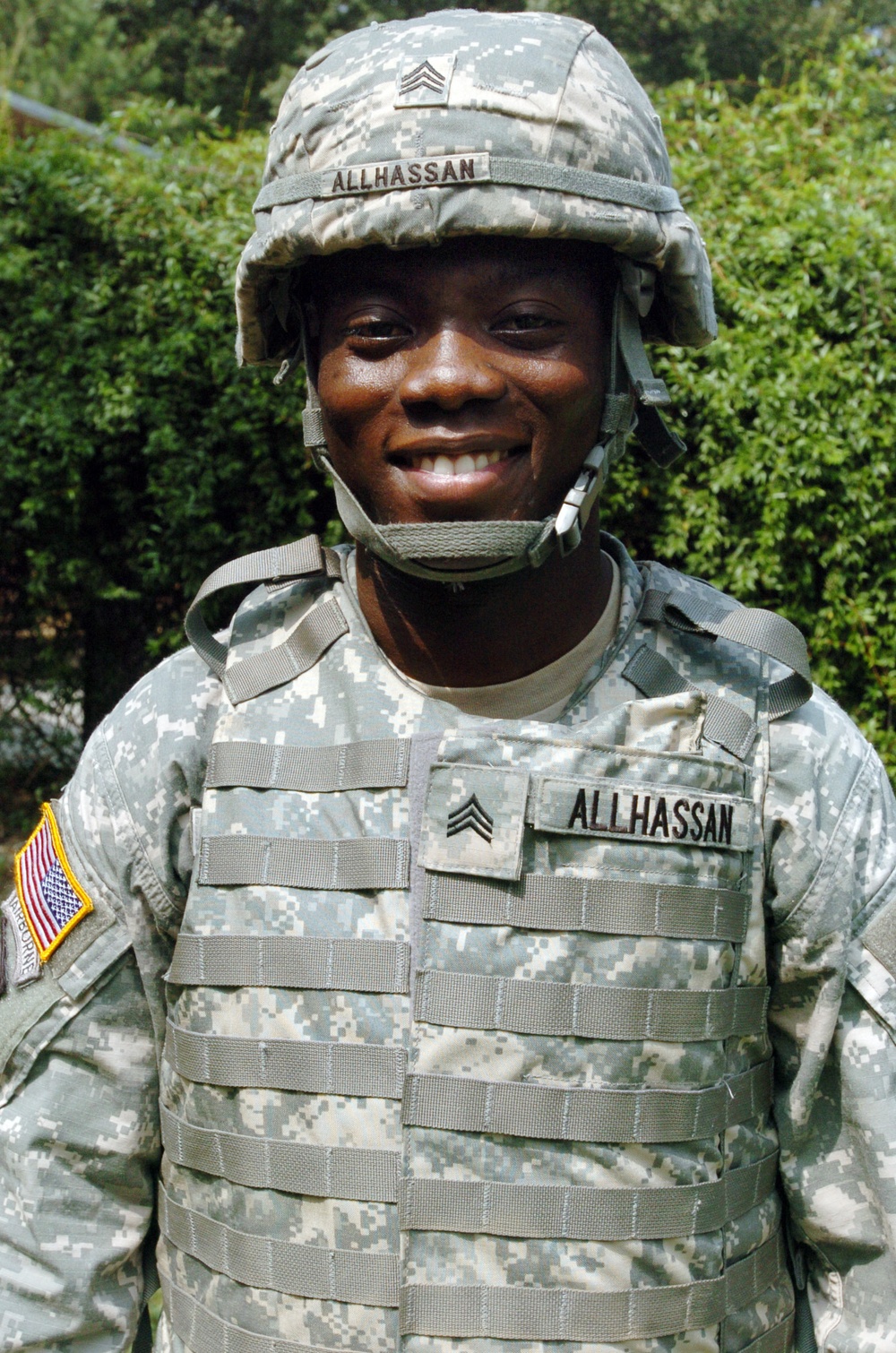 2007 Third Army NCO of the Year Competitor - Staff Sgt. Allhassan