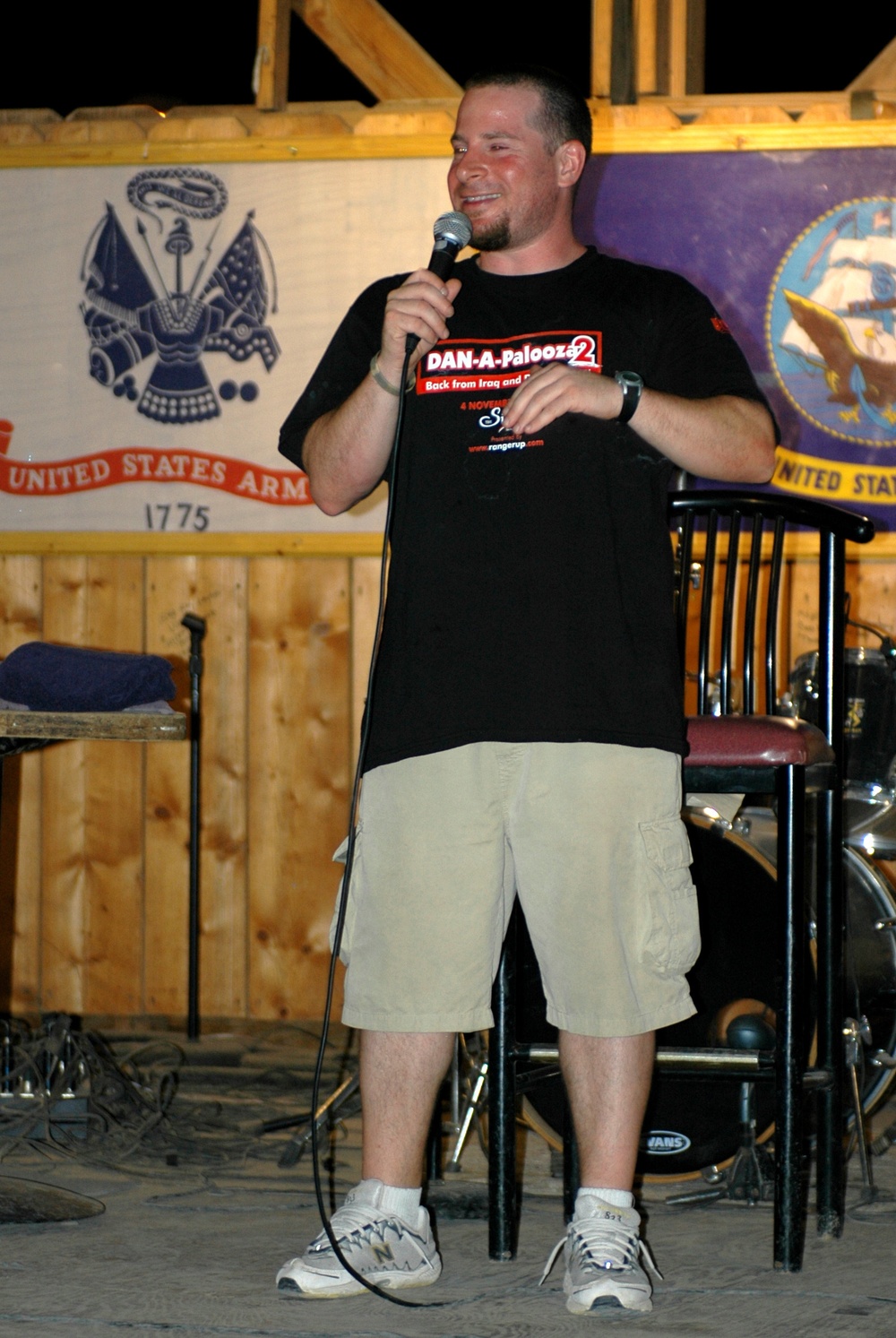 Comedy Corps serves up laughter for Camp Lemonier service members