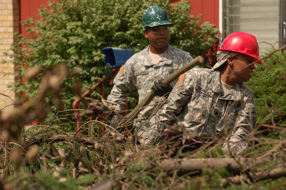 Indiana National Guard Responds to Midwest Storms