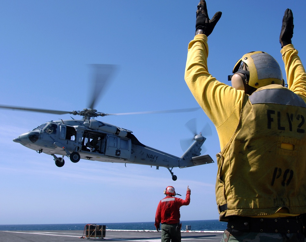 Replishment Operation In the Atlantic