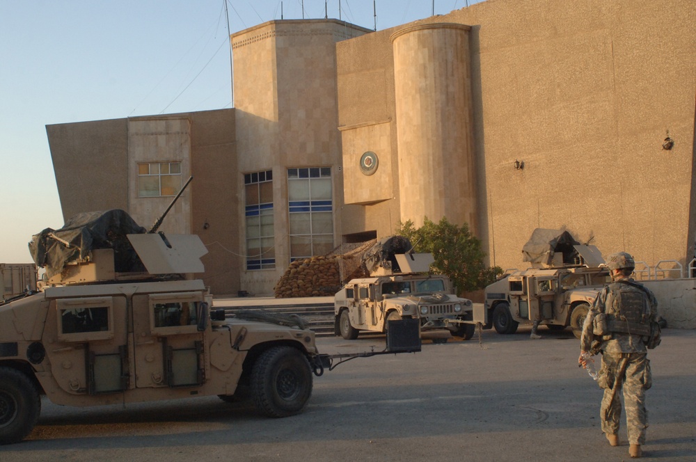 2nd Infantry Division Soldiers Operate in Baghdad