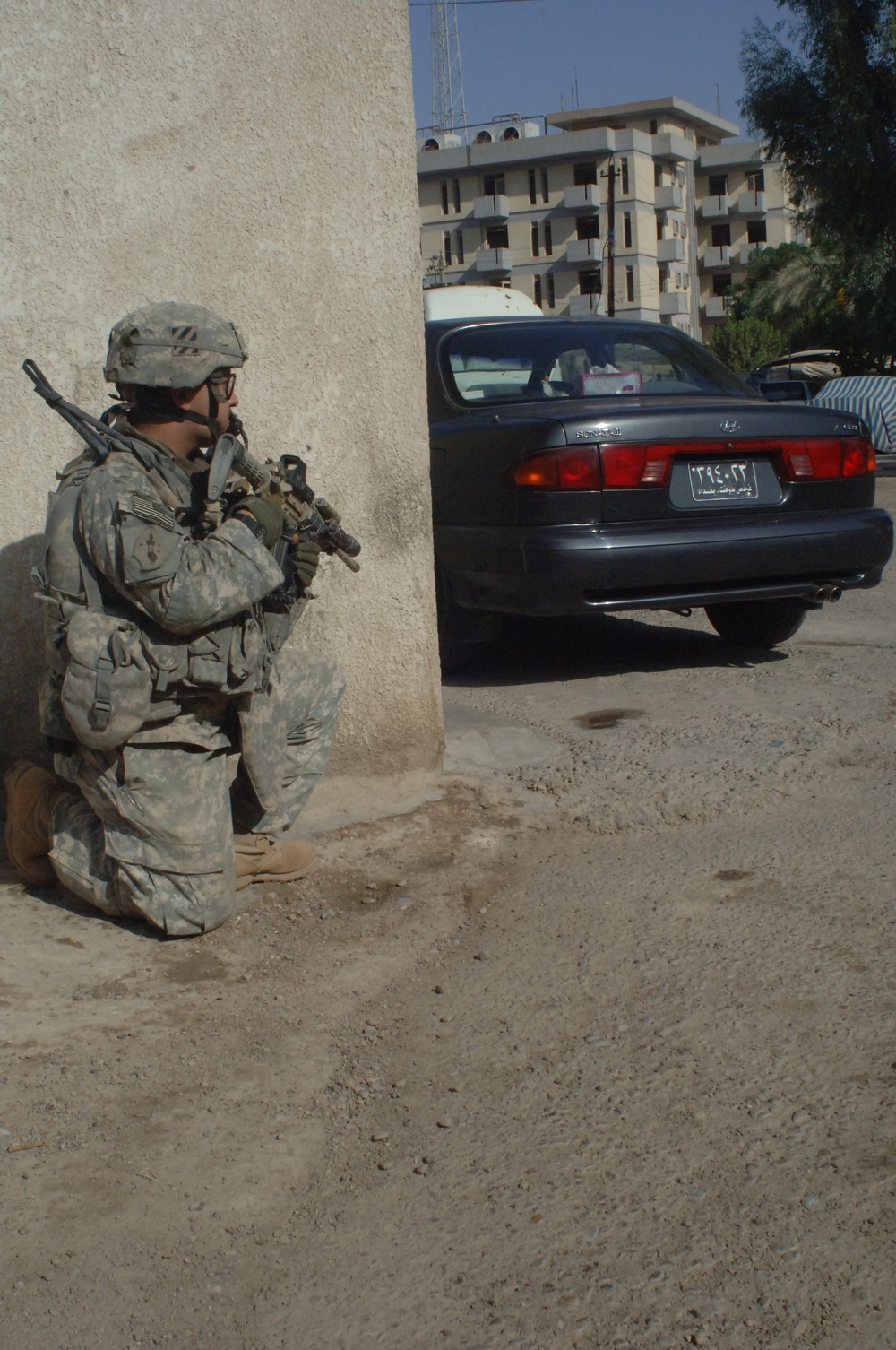 2nd Infantry Division Soldiers Operate in Baghdad