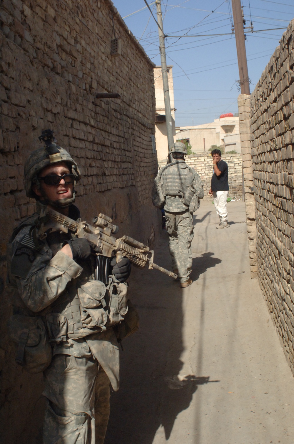 2nd Infantry Division Soldiers Operate in Baghdad