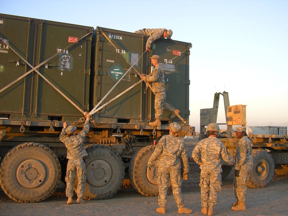 Massachusetts unit gives logistical life to troop surge