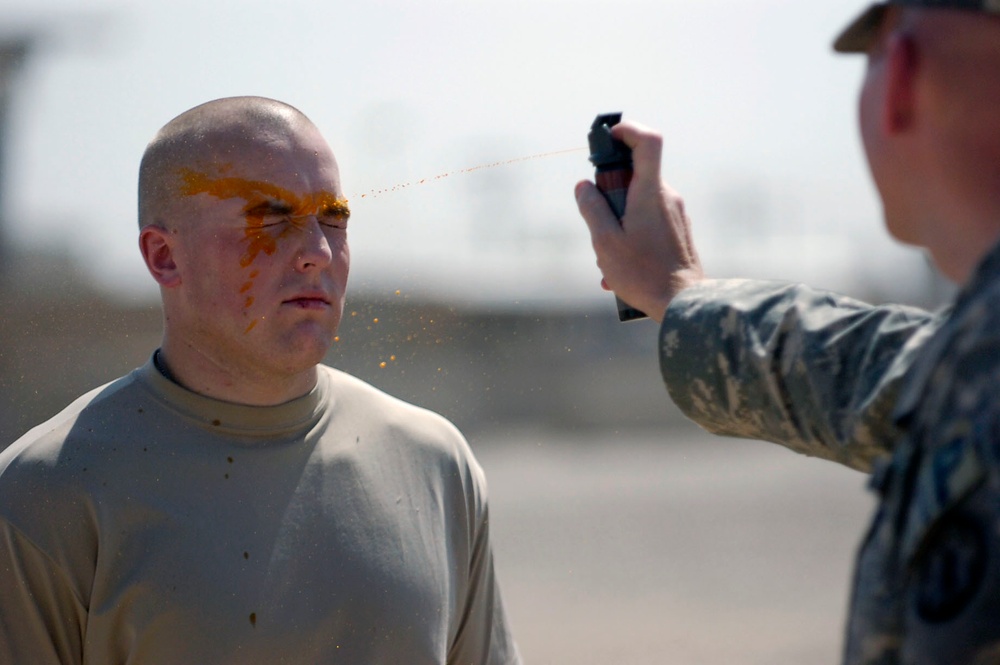 Stryker Brigade Conducts Non-lethal Weapons Training in Iraq
