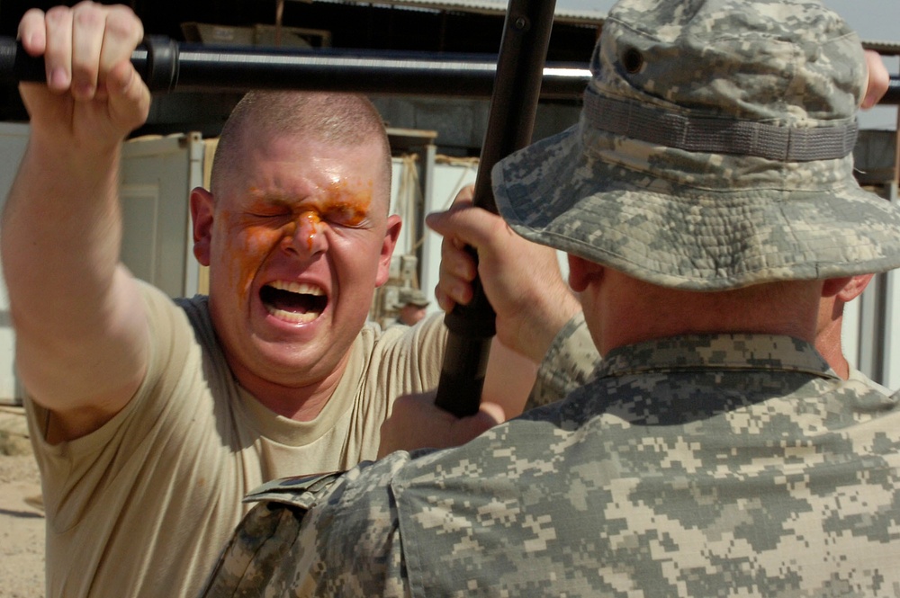 Stryker Brigade Conducts Non-lethal Weapons Training in Iraq
