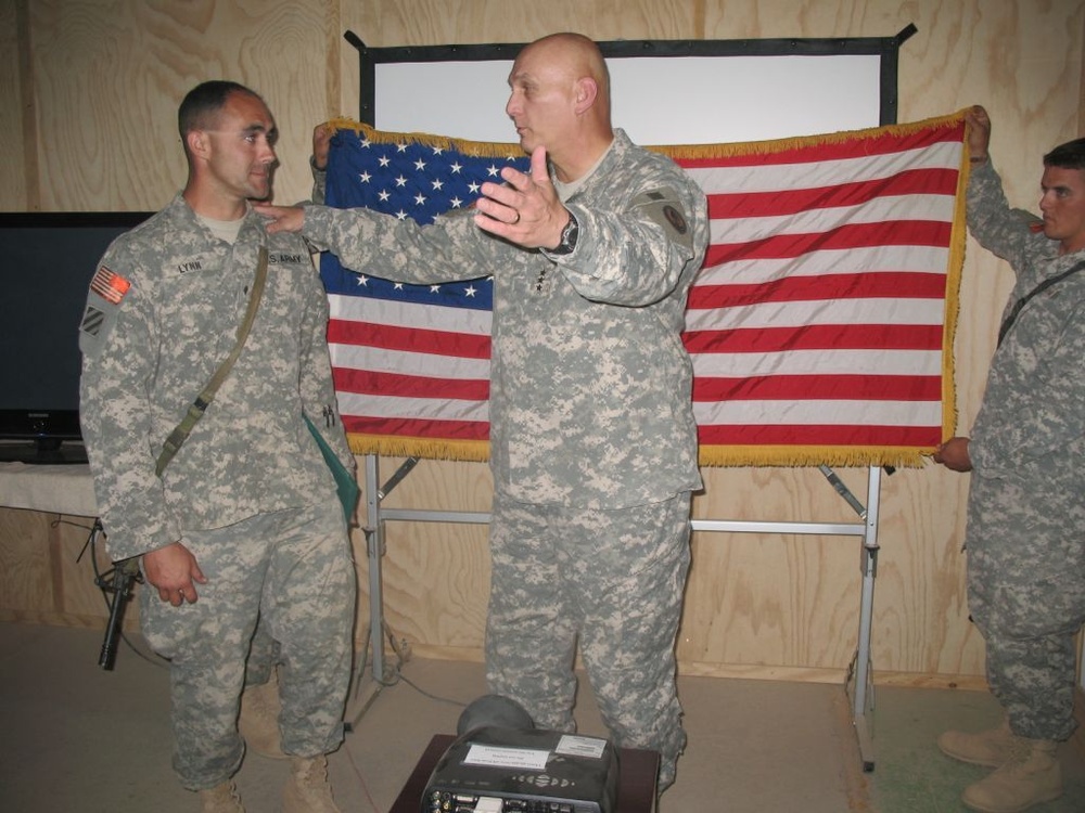 MNC-I Commander Visits 3rd HBCT