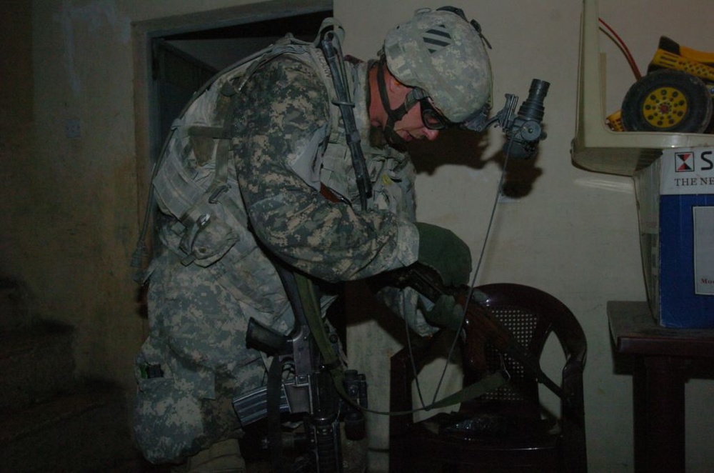 Night Raid Successful With Close Call